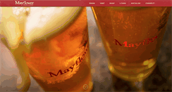 Desktop Screenshot of mayflowerbrewing.com
